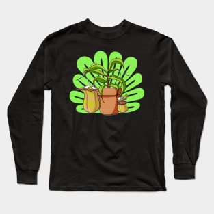 Nepenthes mirabilis Long Sleeve T-Shirt